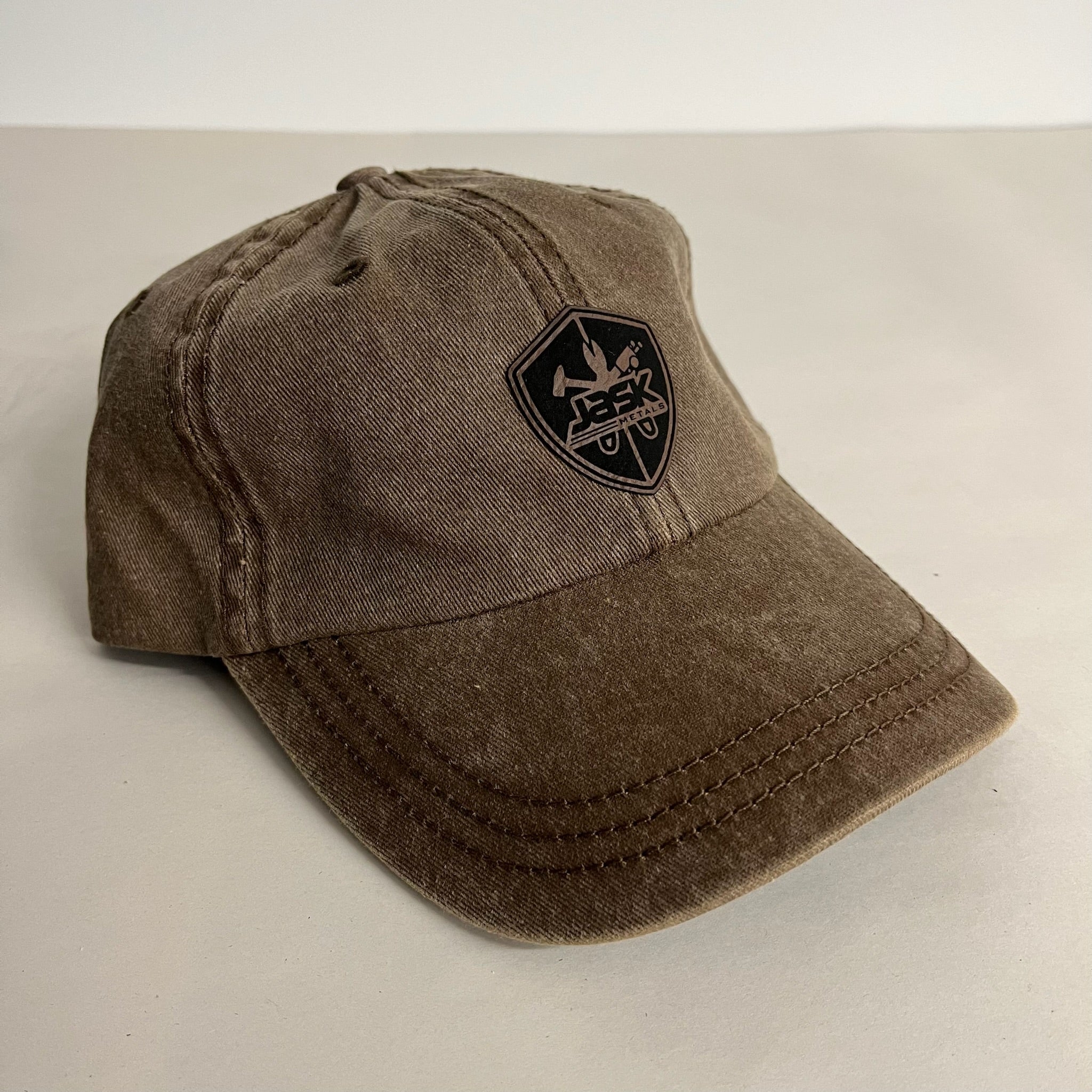 Brown Hat with Light brown patch