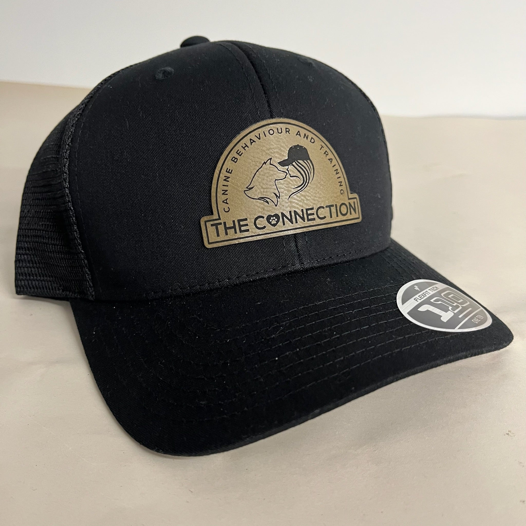 Richardson RC 115 Low Pro Trucker Hat & Custom Engraved Leather